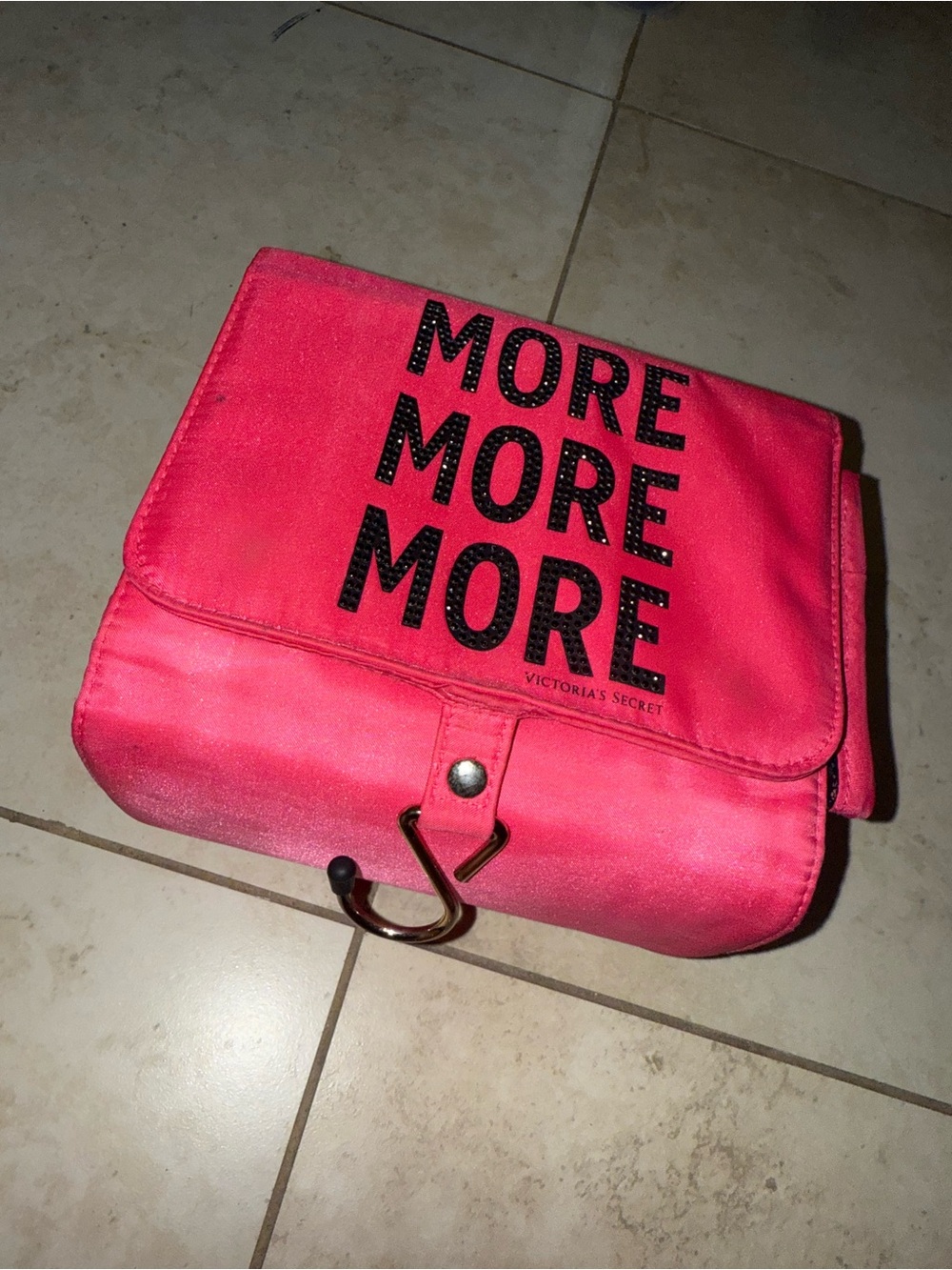 PINK Victoria's Secret Hot Pink Hanging Jewelry Organizer